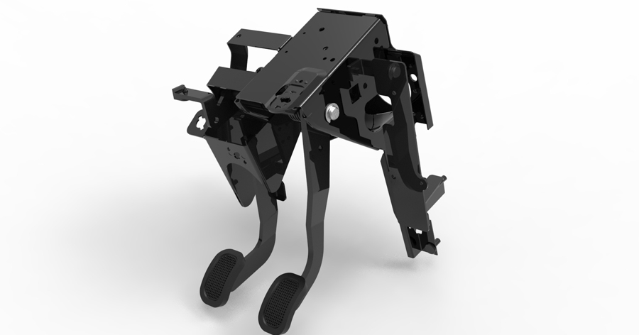 TH-8400金属集成式踏板总成